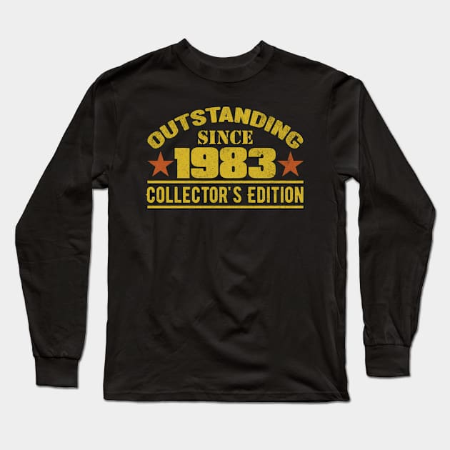 Outstanding Since 1983 Long Sleeve T-Shirt by HB Shirts